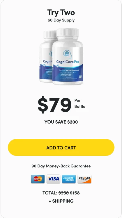CogniCare Pro 2 bottles
