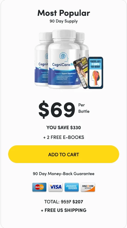 CogniCare Pro 3 bottles