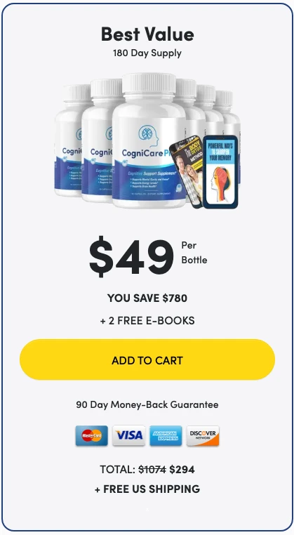 CogniCare Pro 6 bottles